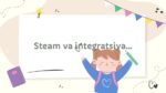STEAM ta'limi va integratsiya yondashuvi