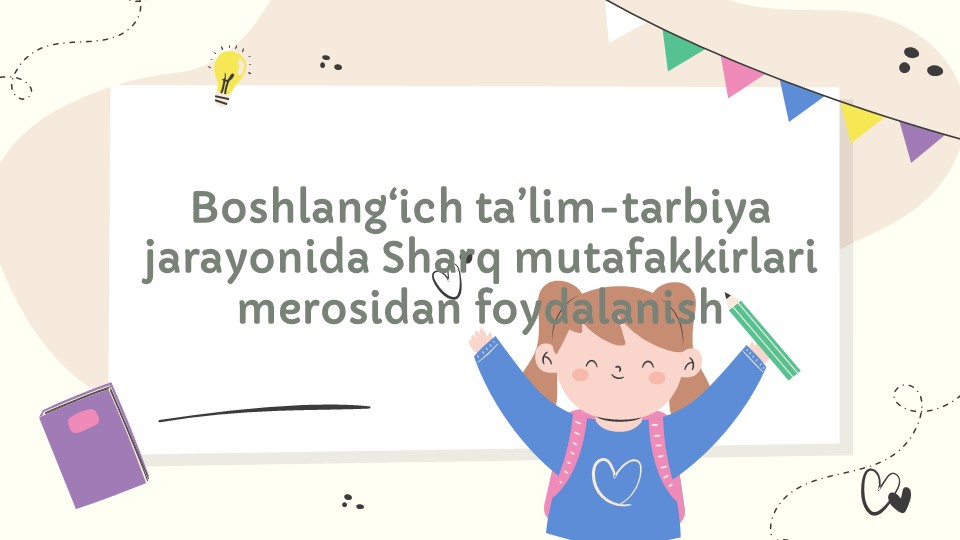 Sharq mutafakkirlari merosidan foydalanish_main Sharq mutafakkirlari merosidan foydalanish