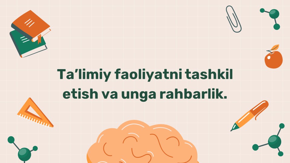 Ta'limiy faoliyatni tashkil etish bosqichlari_main Ta'limiy faoliyatni tashkil etish bosqichlari