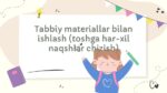 Toshga naqsh chizish texnologiyasi