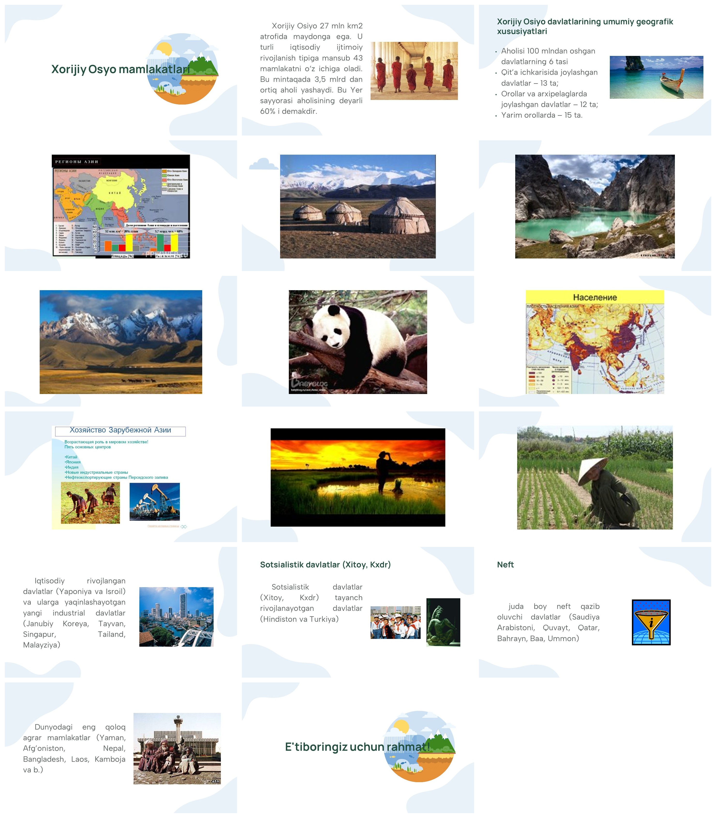 Xorijiy Osiyo mamlakatlari geografiyasi