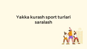Yakka kurash sport turlari saralash mezonlari