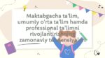 Zamonaviy ta’lim tendensiyalari rejasi_main