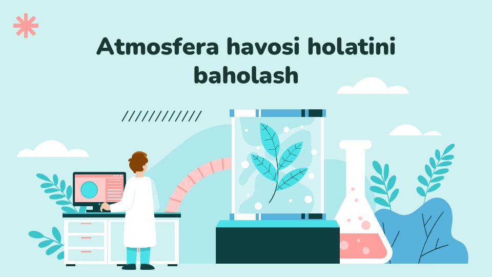 Atmosfera havosi holatini baholash_main Atmosfera havosi holatini baholash